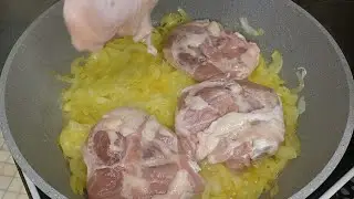 🍗Secret Dinner Jewish Chicken in Onion Sauce / Recipe: Soda Chicken and Onions / The Secret in Soda🍗