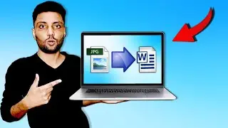 How To Convert Image to Word Document in PC
