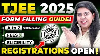 😍TJEE 2025 Application Filling Guide | Tripura Engineering Admissions 
