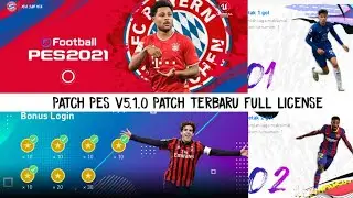 PES 2021 MOBILE PATCH 5.1.0 TERBARU FULL LICENSE