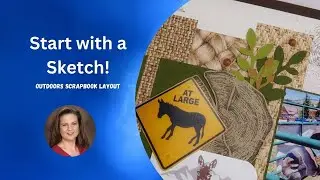 Outdoors Scrapbook Layout  [Pixels & PaperCrafts]