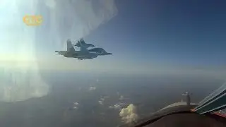 Самолеты СУ-34 прилетели на военный аэродром Шагол