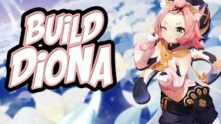 🐾Build para Diona🐾 | Gran Soporte y Curaciones | Genshin Impact