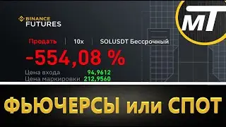 Криптовалюта - как начать торговать, ФЬЮЧЕРСЫ или СПОТ