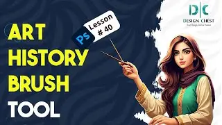 How to use Art History Brush Tool in Adobe Photoshop