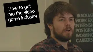 How to get into the video game industry