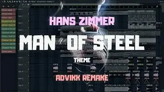 Hans Zimmer - Man Of Steel Theme (Advikk Remake)