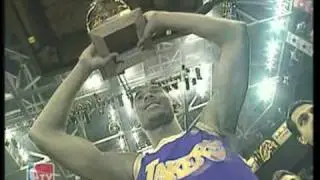 Kobe Bryant Rookie Year NBA Action Interview