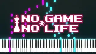 This Game | No Game No Life Op PIANO TUTORIAL (Sheet in the description)