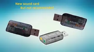 SOUND CARD GOOBAY 68878 USB2.0 unboxing and rewiew