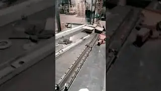 Рождение станка скидывается бруса "Scandere"