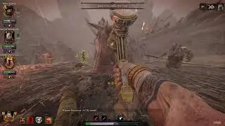 Warhammer  Vermintide 2 | Slayer | Dual Axes+Dual Hammers | Festering Ground | Cata | Solo(Bots)