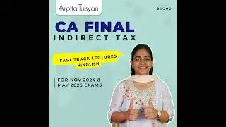 CA Final IDT Lectures Fast Track Lectures Hinglish