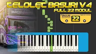 Telolet Basuri V4 Terbaru Full 22 Modul #telolet #teloletbasuri #pianika