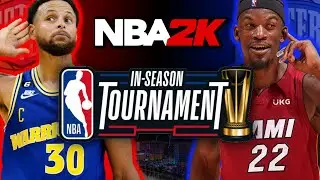 The NBA In-Season Tournament, according to 2k