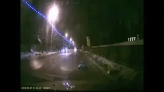 Алкаш на дороге в Сергиев Посаде