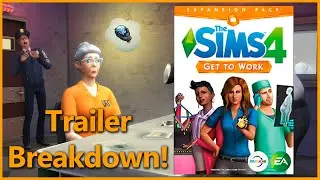The Sims 4 Get To Work Trailer Breakdown! | Rachybop