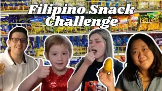 3-year-old Girl Tries Filipino Snacks || Meet my Sister, Brother-In-Law & Niece from Germany!