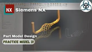 Siemens NX-Part modeling Exercise 31 for beginners.