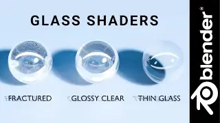 Blender Tutorial: Procedural Glass Shaders
