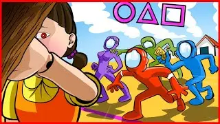 Among Us, But Its Squid Game Animation