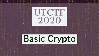 UTCTF 2020 | Cryptography Challenge | Basic | Catch The Flag || Fatal Kali