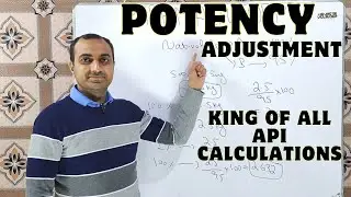 Potency Adjustment | Assay Adjustment Of API