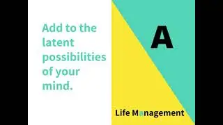 The deep meaning of the fourteen letters of Lfe Management