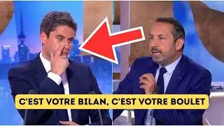 Sébastien Chenu RENVOIE Gabriel Attal à l'école primaire en direct !