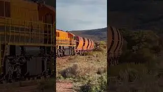 Eyre Peninsula ore train #railway #australiantrains #train #viralvideo