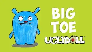 Big Toe from Uglydoll | Drawing & Coloring For Kids 🌈🎨