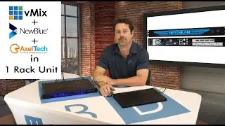 Switchblade 1U SDI vMix XTV Newblue Titler Live