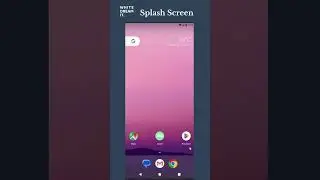 eCommerce App with Firebase - Splash Screen with Animation