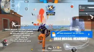 XIT DNS 78% ASAL DRAG AUTO LOCK‼️REGEDIT FF AUTO HEADSHOT TERBARU ANTI BANNED & ANTI SERVER CHEAT