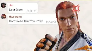 Jin Founds Hwoarang's SECRET DIARY! 😂 | TEKKEN 8 Funny Chat