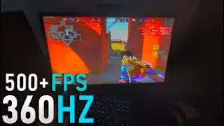 BENQ ZOWIE XL2566K 360Hz - VALORANT (POV)