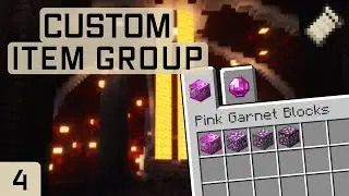 Fabric Modding Tutorial - Minecraft 1.21: Item Groups | #4