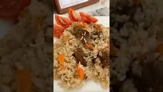 Рассыпчатый плов с говядиной