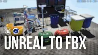 UE Asset to FBX for Cinema 4D, Blender, 3ds Max, Maya & Houdini | VFXHUT
