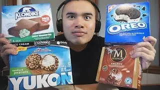 Asmr ICE CREAM PARTY  *EXTREME EATING SOUNDS *NO TALKING
