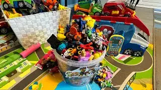 4K Box Full of Paw Patrol  toys #pawpatrol #toys #funny
