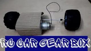 DIY RC CAR GEARBOX | How to make rc car gearbox