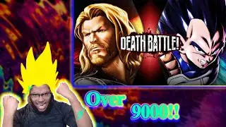 Did Not Expect This WOW Thor Vs Vegeta Death Battle (Reaction)