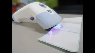 To scan UV barcode