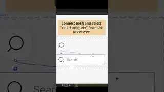 How to make search bar animation in figma in 1 minute  #shorts