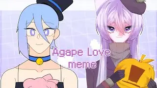 Agape love meme (fake collab) | Collab with 과일코인