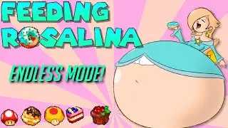 HOW FAT CAN SHE GET?! - Feeding Rosalina #2 Endless Mode
