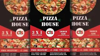 How to make restaurant flyer using Photoshop CS6