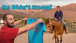 Surprising Dad at the Tannerites Ranch!