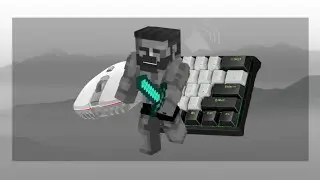 Hive sky wars Keyboard+Mouse sounds ASMR (OTG)MCPE